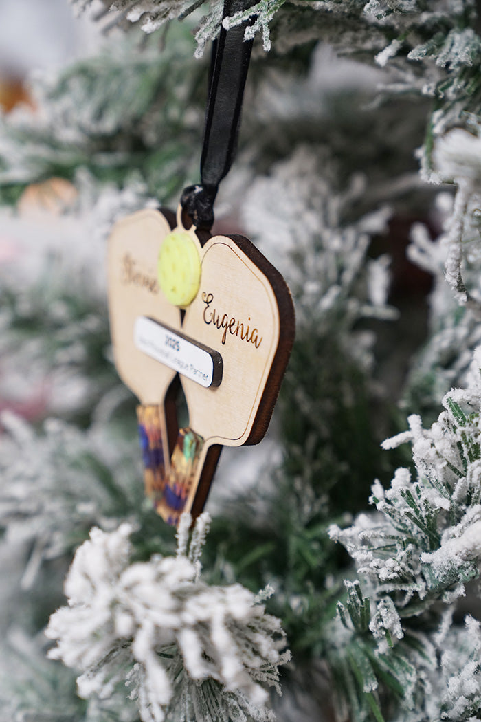 Pickleball Ornament Personalized