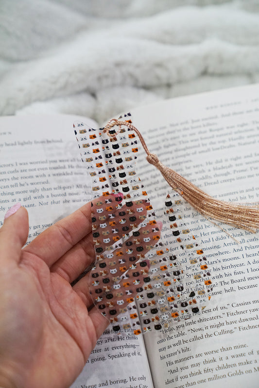 Cat Shaped Bookmark