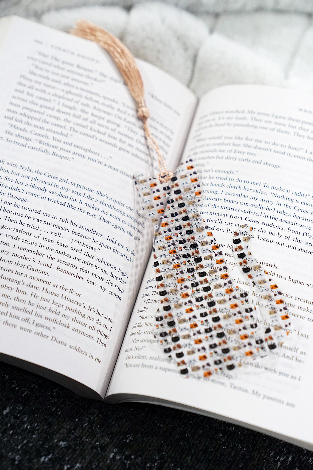 Cat Shaped Bookmark