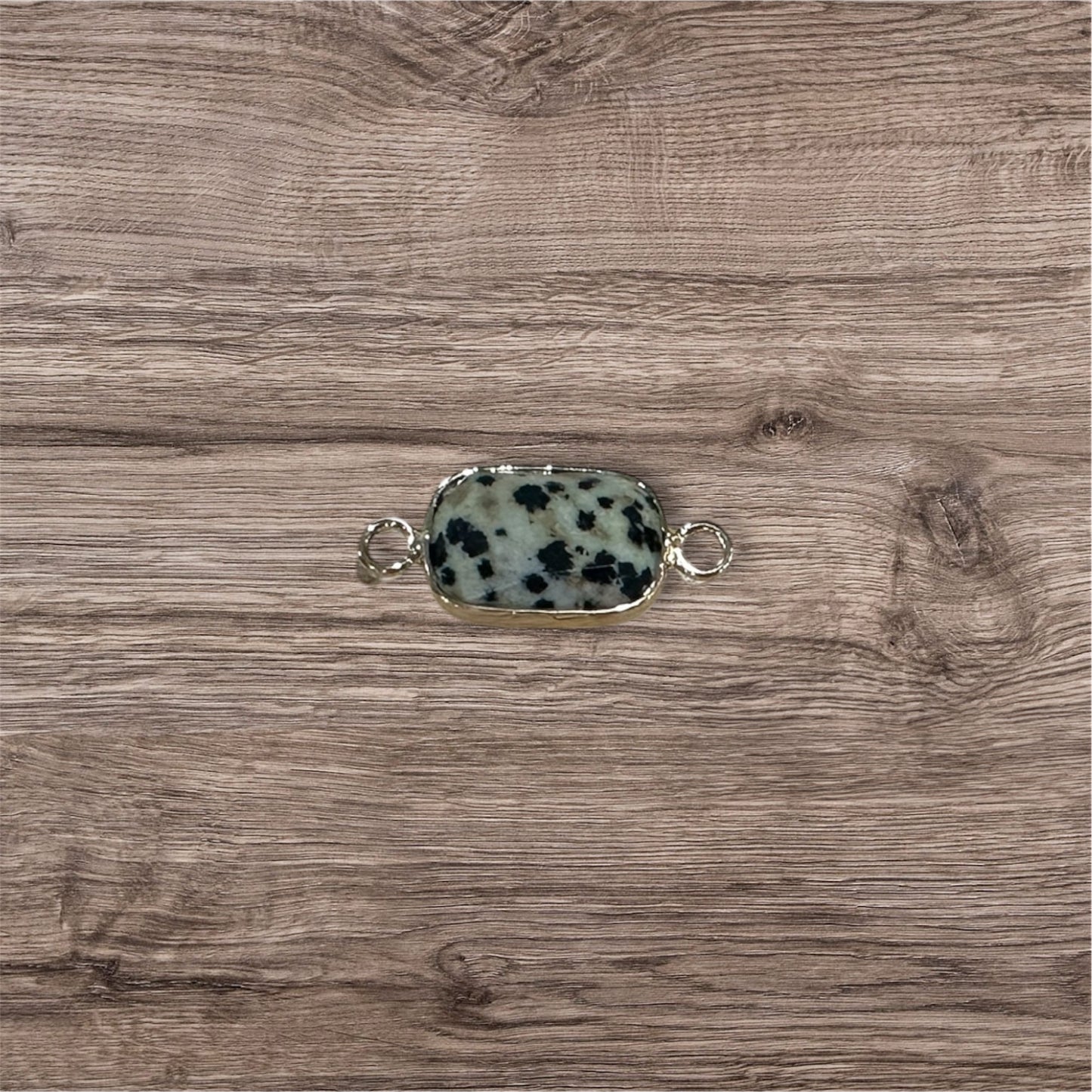 A5 Tri Fold Leather Journal Cover w/ Charms