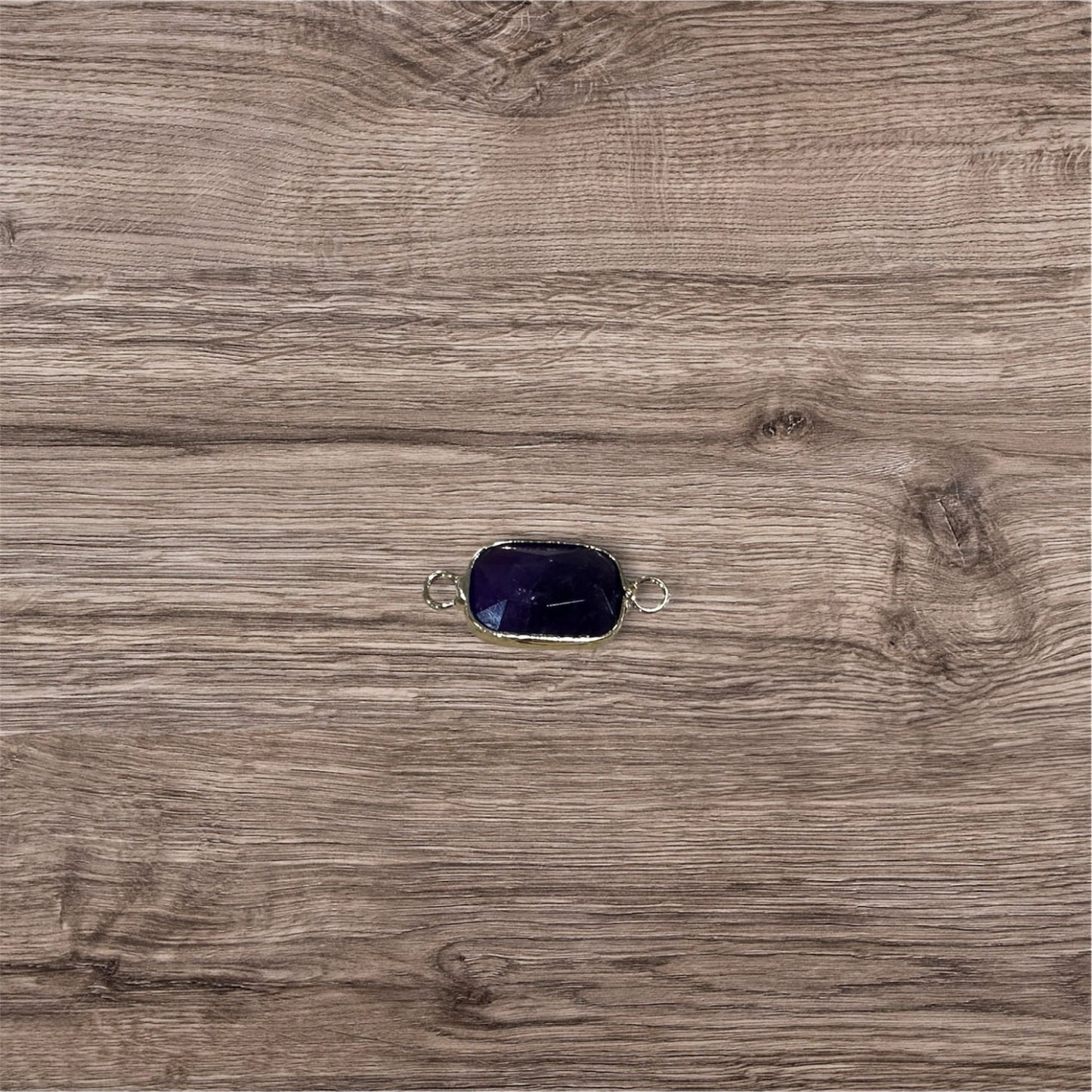 A5 Tri Fold Leather Journal Cover w/ Charms